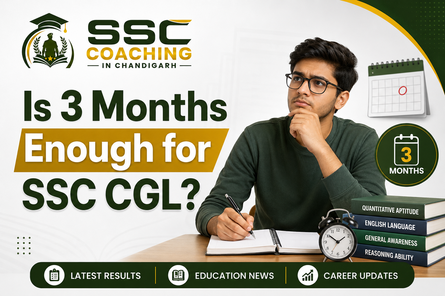 Is 3 Months Enough for SSC CGL