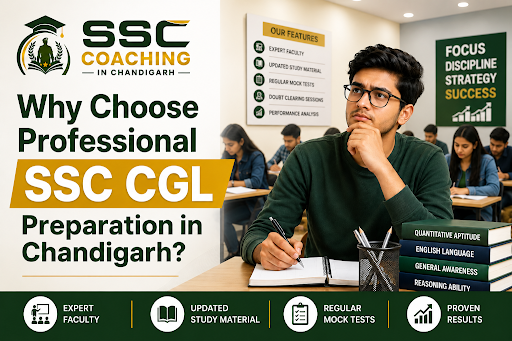 Why Choose Professional SSC CGL Preparation in Chandigarh