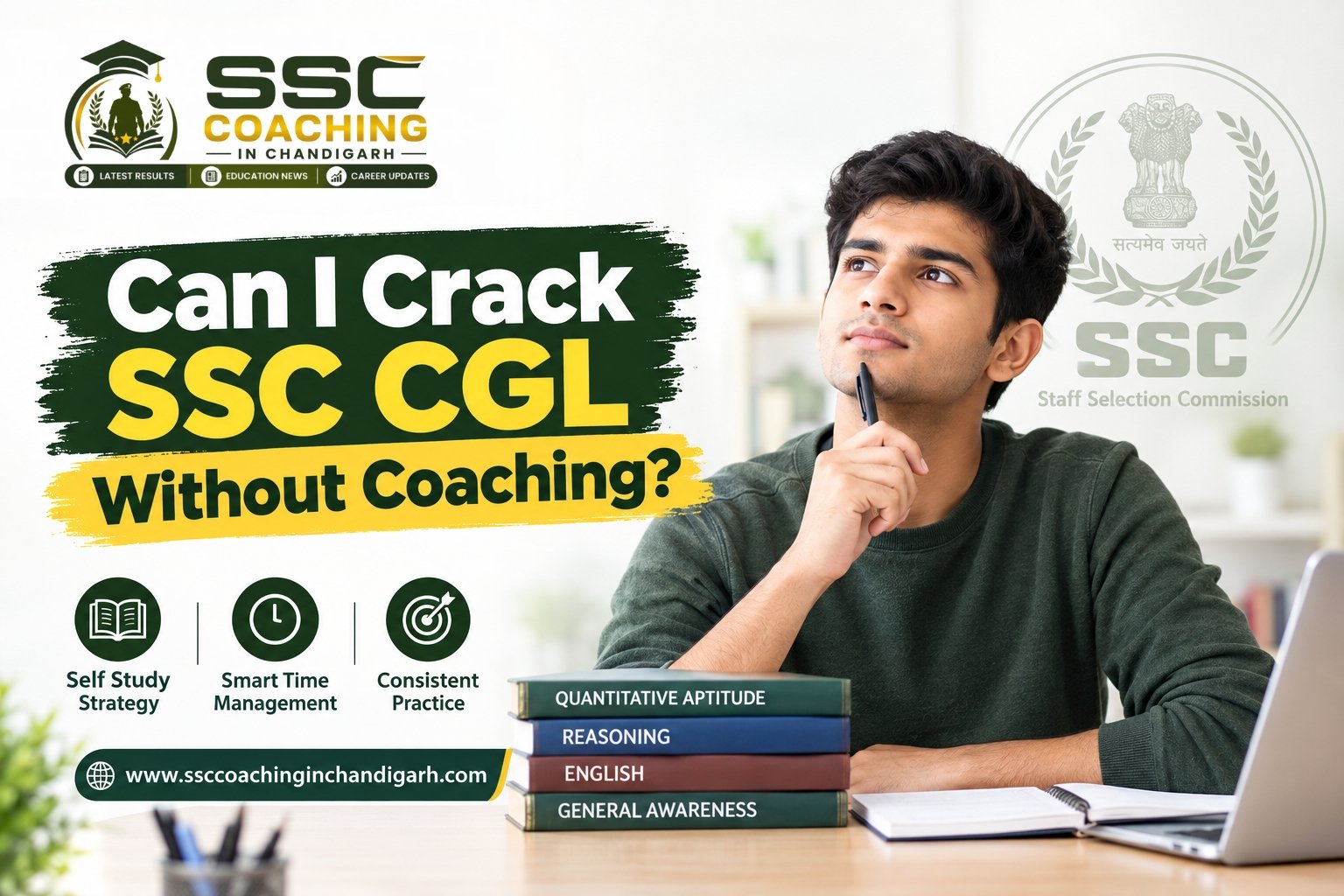 Crack SSC CGL Without Coaching